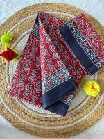Lakhani ajarakh cotton surat ka saree